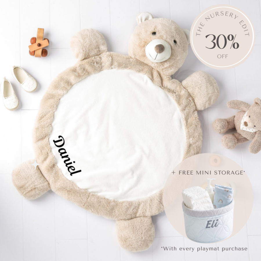 Charlie Bear Plush Playmat (Discount applied at checkout)
